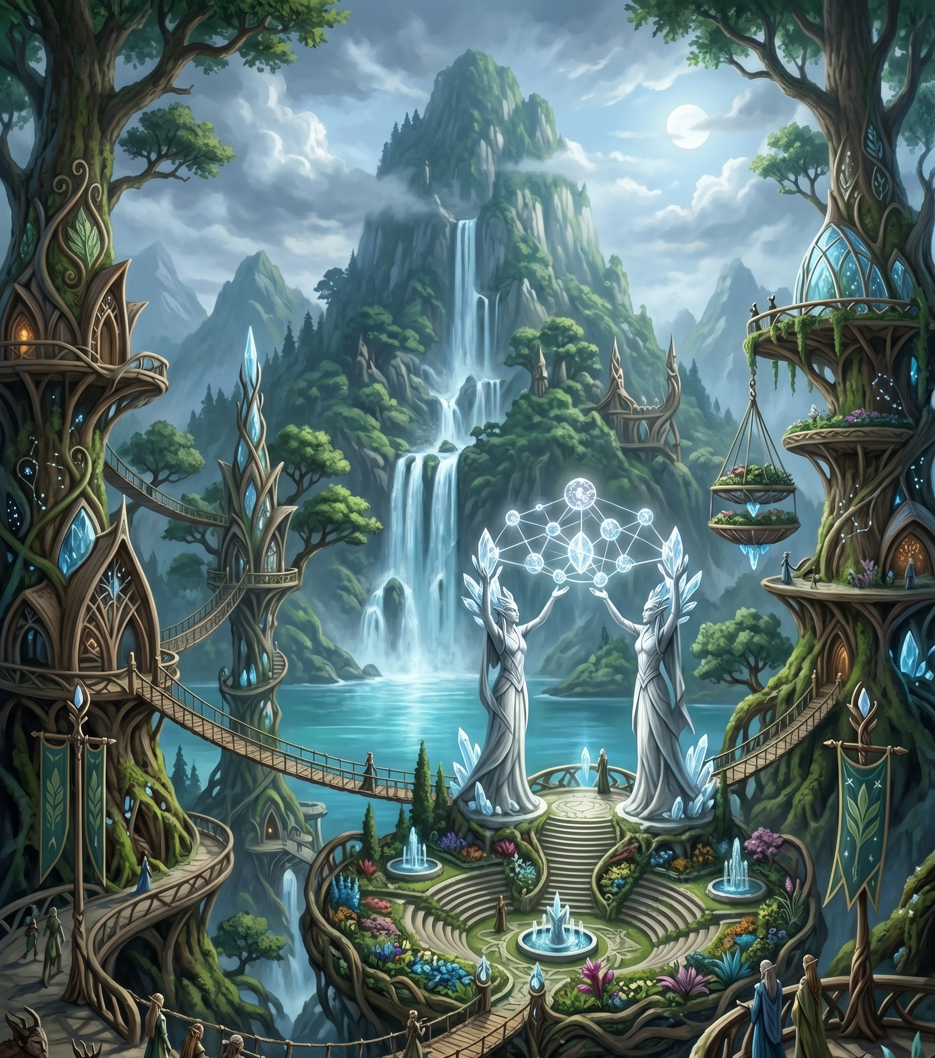 CIDADE ELFINA FITTONIA RPG