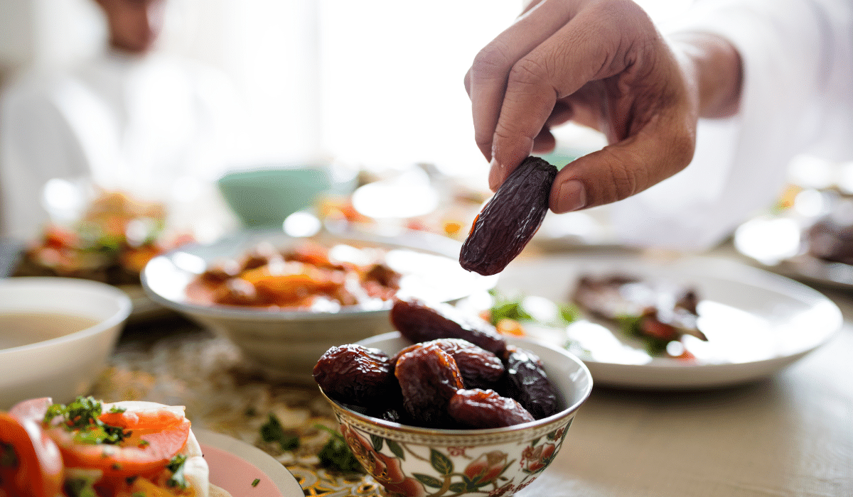 adoçamento natural com tâmaras